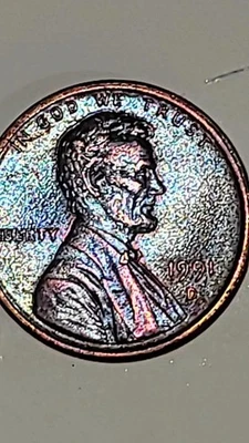 1991 No mm Lincoln Penny DDO Doubled Die - Image 1 of 4