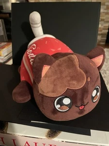 Aphmau Soda Cat Meemeow Plush Toy Catface Full Size Jumbo Big 11 Inch RARE - Picture 1 of 7