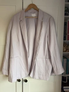 H & M Lilac Womens Blazer Xxl - Picture 1 of 2