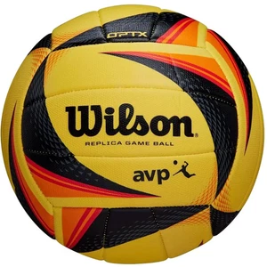 Wilson AVP OPTX Replica Volleyball - offizielle Größe gelb/schwarz/rot - Bild 1 von 5
