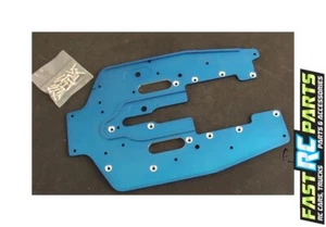GPM Racing Tamiya Terra Crusher 5mm Rib Chassis Blue TEC016V - Picture 1 of 1