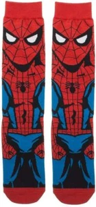 Men's Super Hero Marvel Comics Spiderman Character 360 Crew - Picture 1 of 1