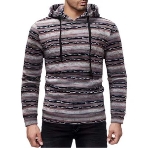 Contrasting Stitch Hoodie for Youth with Round Neck and Long Sleeves, Casual Cot - Picture 1 of 13