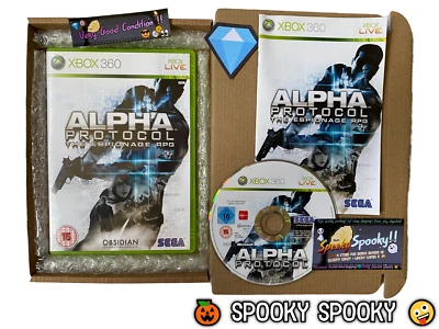 Alpha Protocol XBOX 360 - UK PAL VGC CIB with Natural Disc - Tracked - Image 1 of 4