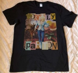 Dolly Parton - Unisex Black T-shirt - Picture 1 of 2