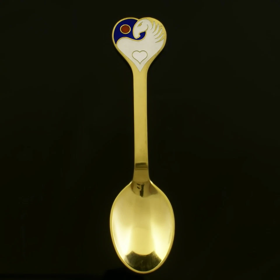 Danish Gilded Christmas Spoon, 1978 - A. Michelsen - Image 1 of 1