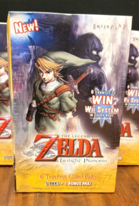 Legend of Zelda Twilight Princess Enterplay Sealed Box - 6 Packs Per Box!