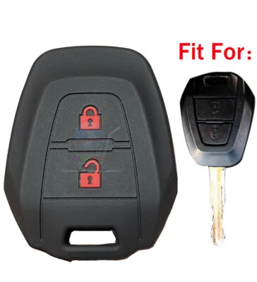 Fit ISUZU D-Max D Max DMax 2 Button Remote Key Fob Silicone Case Cover - Image 1 of 4