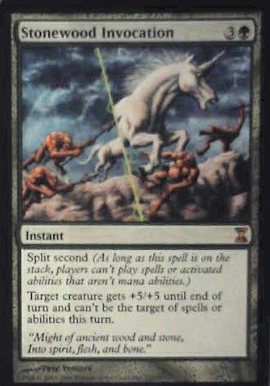 Stonewood Invocation - Time Spiral: #223, Magic: The Gathering Nm R50 - Image 1 of 1