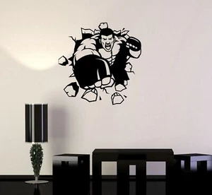 Vinyl Decal MMA Fighter Martial Arts Sports Boys Room Wall Stickers (ig2134) - Picture 1 of 3