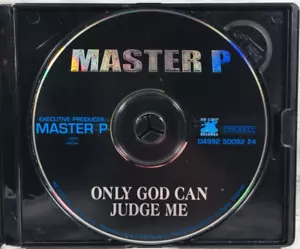 MASTER P - ONLY GOD CAN JUDGE ME (1999) CD ONLY RAP (NO LIMIT) NO CASE OR COVER! - Picture 1 of 2
