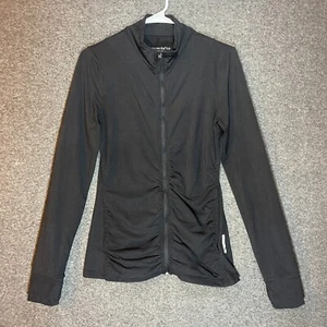 MARIKA TEK Sweater Women s Medium Black Full Zip Performance Wear Dri-Wik Ladies - Picture 1 of 13
