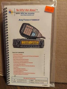 Nifty! MINI MANUAL AnyTone AT5888UV ~~~NEW!!~~ - Photo 1/3