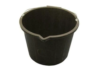 Faithfull 3 Gallon 14 Litre Bucket - Black FAI3GBUCKET - Picture 1 of 1