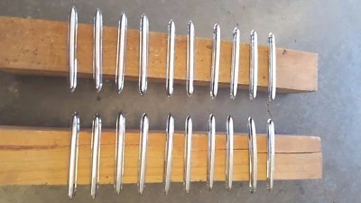 1958 CADILLAC QUARTER PANEL GARNISH MOULDINGS REPLATED ELDORADO BIARRITZ CONV Foto 1 de 4