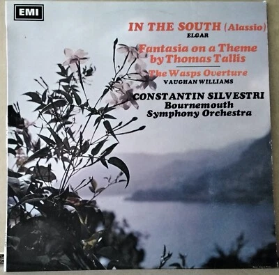 HMV ASD 2370 AUS LP ELGAR - IN THE SOUTH WILLIAMS FANTASIA SILVESTRI REISSUE - Image 1 of 3