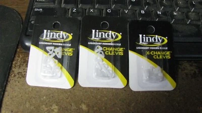 Lindy "quick change" clevis, spinners, 30 ct, free shipping - Image 1 of 2