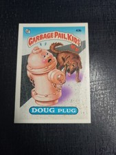 DOUG PLUG 43b Glossy Back Garbage pail kids series 2 os2