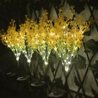 Solar Flower Stake Lamp for Outdoor Yard Energy Efficient Automatic Charging