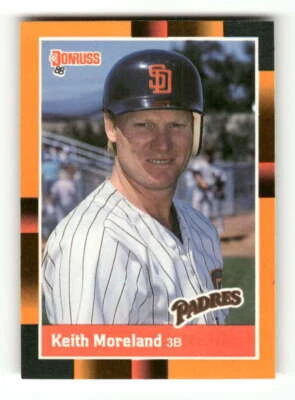 1988 Donruss Baseball's Best #266 Keith Moreland NM Near Mint Padres BXCP31 - Image 1 of 2