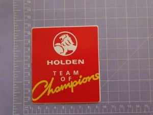 HOLDEN Team of Champions Sticker 10cm x 8cm approx As per image - Foto 1 di 1