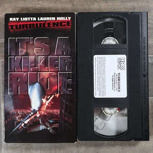 Turbulence (VHS 1997) Ray Liotta Airplane Horror Killer American Action Thriller - Picture 1 of 6