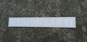 NOS S&M Medium Bar LT Decal BMX Sticker Mid School Handlebars - Picture 1 of 4
