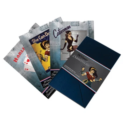 Juego de impresión litográfica de bombas de DC Comics Factory Entertainment Foto 1 de 4