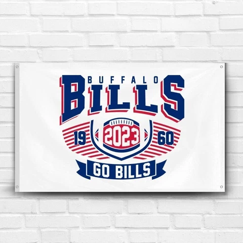 Buffalo Bills Mafia 3x5 ft Flag NFL Football Champions Banner Gift Wall Decor Cover