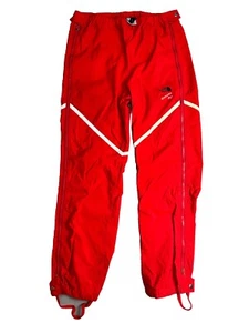 Pantaloni da sci snowboard vintage THE NORTH FACE Extreme rosso Gore Tex uomo medi - Foto 1 di 18