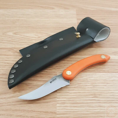 Cuchillo fijo Svord AM Kiwi 3,5" 15N20 hoja de acero con mango de polipropileno Foto 1 de 4