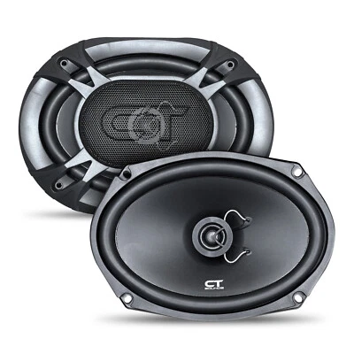 CT Sounds BIO-6X9-COX 200 Watt Max Power 2-Way 6x9" Car Coaxial Speakers - Pair