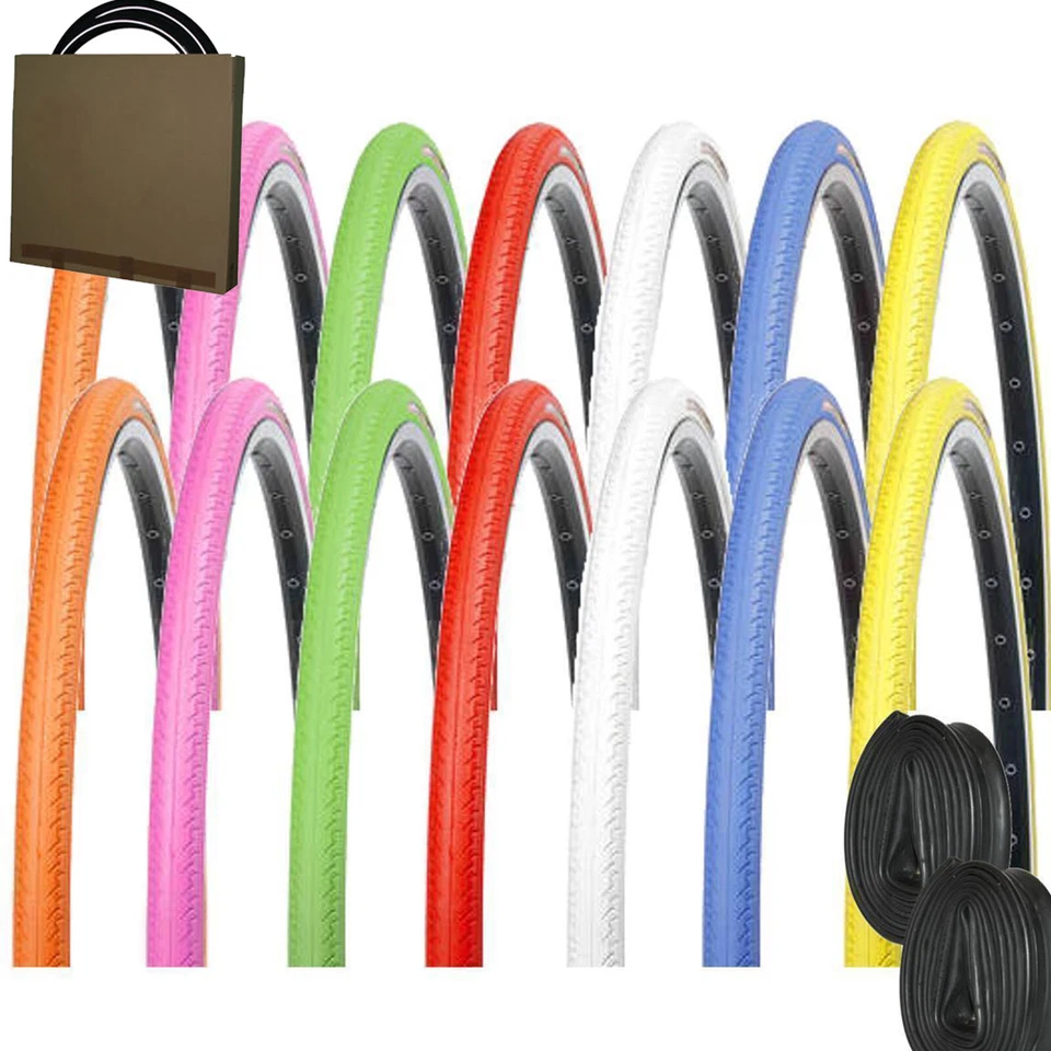 2x Kenda Rennrad Fahrrad Reifen Kontender 28" 26-622 versch. Farben m/o Schlauch - Bild 1 von 1