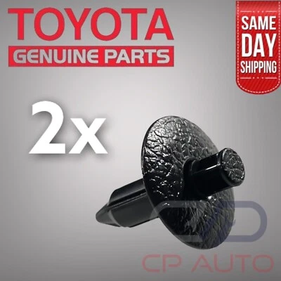 07-14 TOYOTA FJ CRUISER INTERIOR PANEL PUERTA MOLDURA CLIPS NEGRO CANTIDAD 2 OEM NUEVO Foto 1 de 3