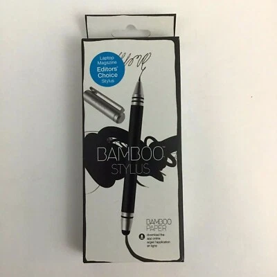 Wacom Bamboo Stylus Duo CS110K Pen Black 0CS-110/K0-AX NOS AUTHENTIC SEALED** - Image 1 of 4