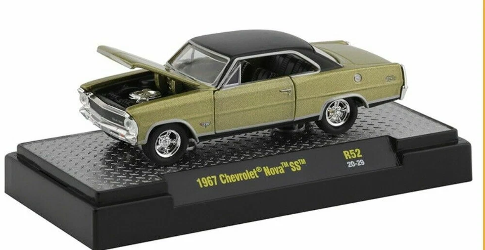 M2 MACHINES AUTO MEETS RELEASE 52 IN ACRYLIC CASE 1:64 MODEL CAR  32600-52-P6 - Image 1 of 2