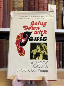 Going Down with Janis By Peggy Caserta As Told To Dan Knapp HCDJ 1973 Rare! - Picture 1 of 23