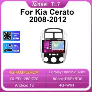 Radio de coche Android CarPlay GPS reproductor multimedia pantalla para Kia Cerato 2008-2012 - Imagen 1 de 32