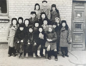 Hermosa foto de colección de niños lindo dulce bonito atractivo niños niño URSS 4217 - Imagen 1 de 3