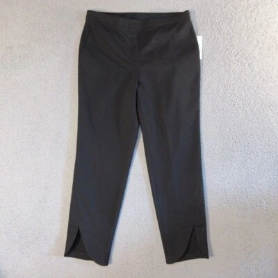 Pantalones Chaus 6 para mujer elásticos negros pierna ajustada dobladillo tulipán medidas 30x26,5 Foto 1 de 4