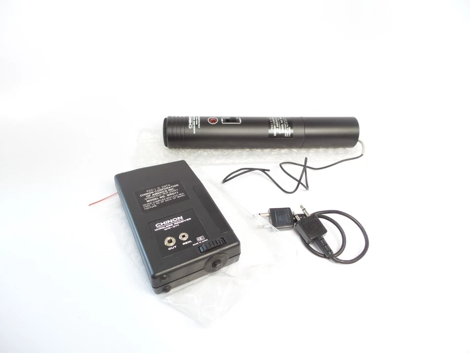 Chinon Wireless Microphone WM-103 & WR-011 Receiver - Image 1 of 3