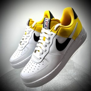 Tenis Casual Nike Air Force 1 07 LV8 NBA Amarillo de Hombre | Innvictus