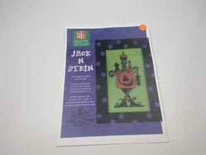 Amy Bruecken Designs Jack N Stein Counted Cross Stitch Pattern With Buttons 9P - Picture 1 of 4