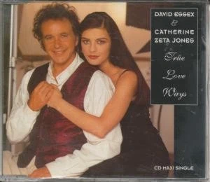 David Essex and Catherine Zeta Jones True Love Ways CD UK Polygram 1994 b/w a - Image 1 of 1