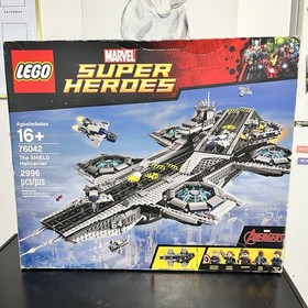 LEGO (76042) Marvel Avengers SHIELD Helicarrier Retired New Open Box Free Ship