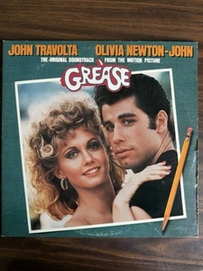 GREASE Original Movie Soundtrack - Vinyl 2x LP Gatefold RSO RS-2-4002 must see! - Picture 1 of 14