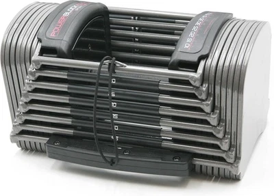 POWERBLOCK SPORT 50 ADJUSTABLE DUMBBELL, 50 LBS (SINGLE) - BLACK/GRAY - Image 1 of 4