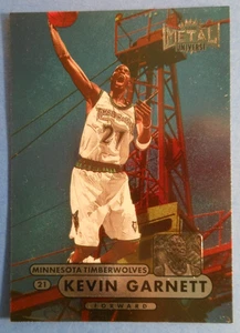 1998 Skybox Metal Universe 1997-98 Kevin Garnett Timberwolves #41 Free Shipping - Bild 1 von 6