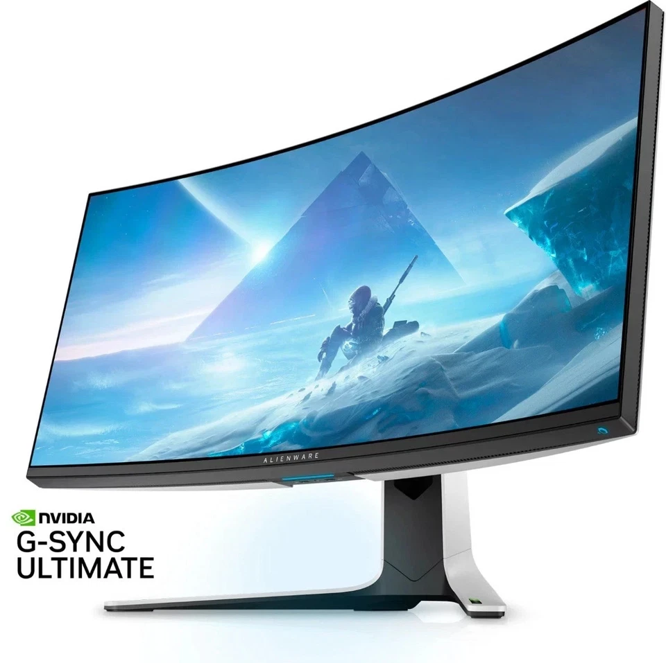 Alienware AW3821DW 38 inch IPS Curved Screen Gaming Monitor - Black - Image 1 of 1