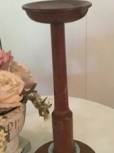 Antique ~ 12"1/4 Fedora Millinery Store Hat Stand - Picture 1 of 7